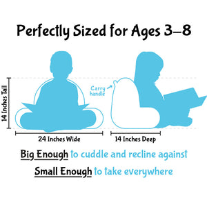 Relaximals Backrest Pillow - Hippo